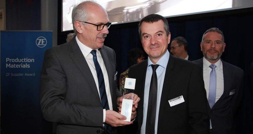 LISI AUTOMOTIVE honored by German parts manufacturer ZF for its quality ...
